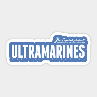 Ultramarines Sticker